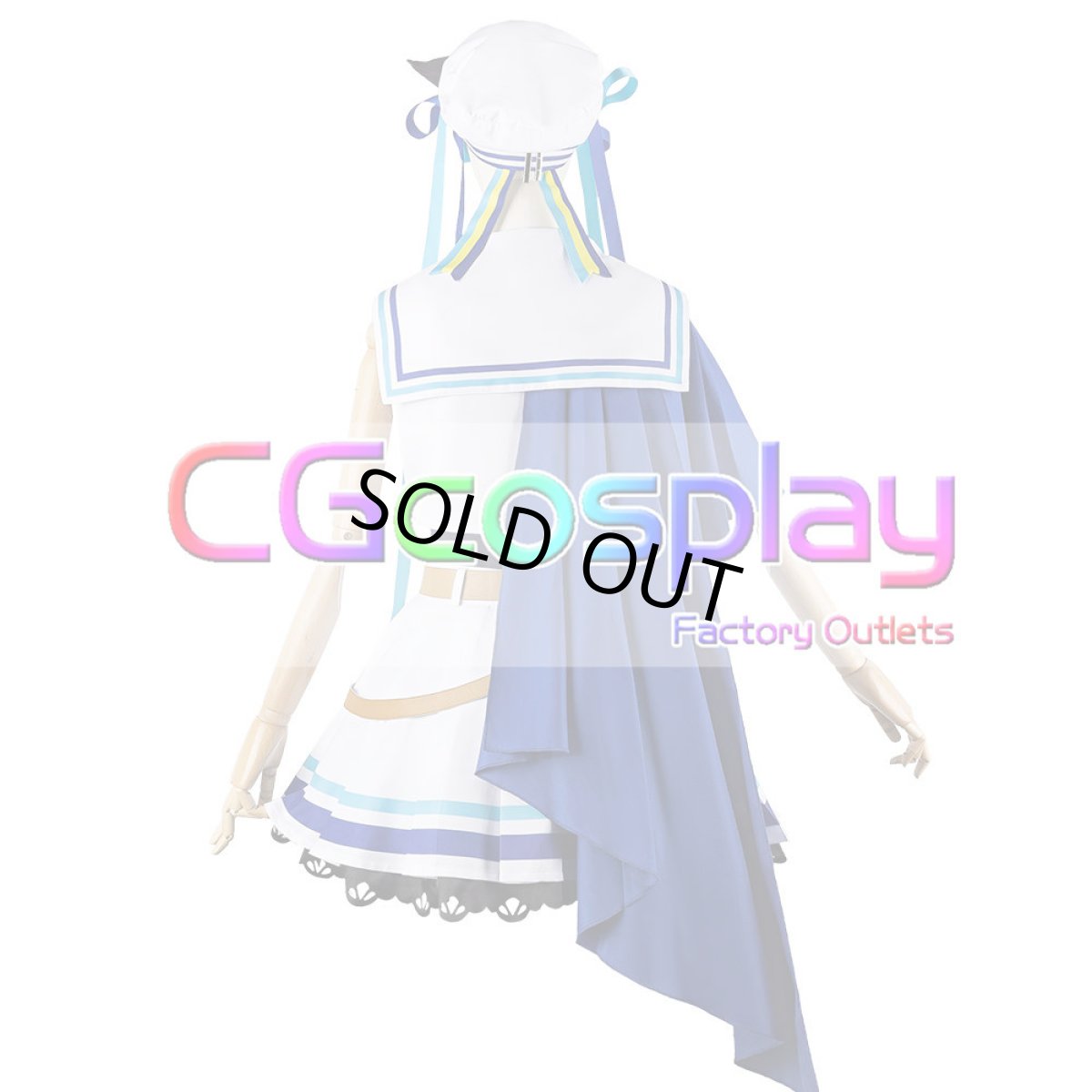 画像11: 20%off 「一部在庫」ウマ娘プリティーダービー　ヴィブロス　勝負服　コスプレ衣装 (11)