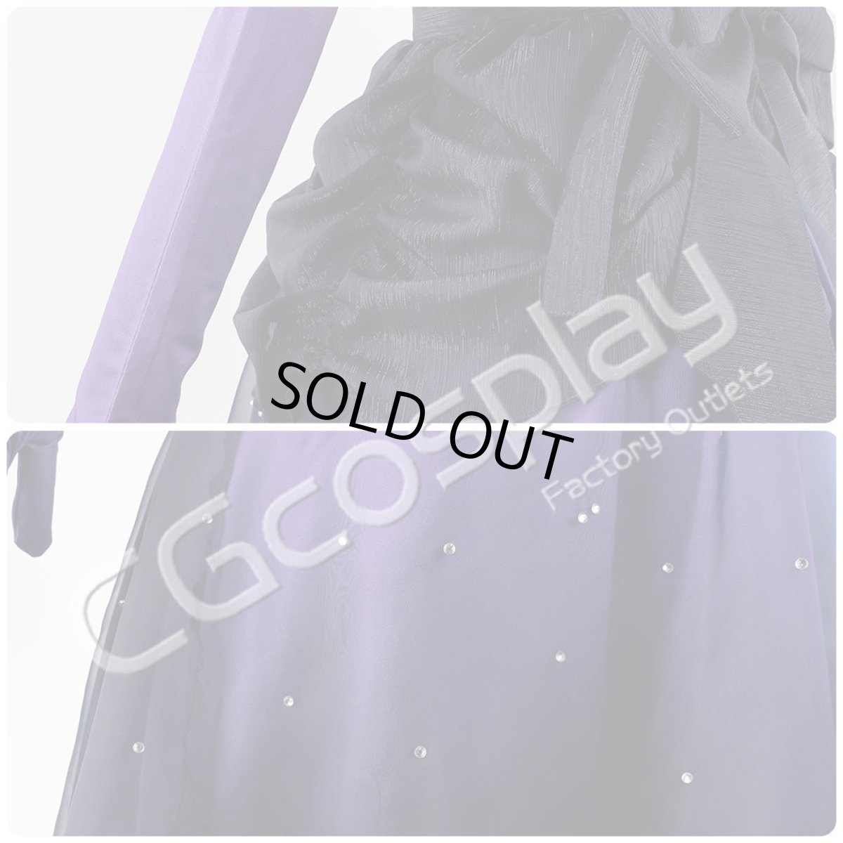 画像14: 「一部在庫」ブルーアーカイブ　空崎ヒナ（ドレス）　コスプレ衣装　イヤリング+ネックレスは追加可 (14)