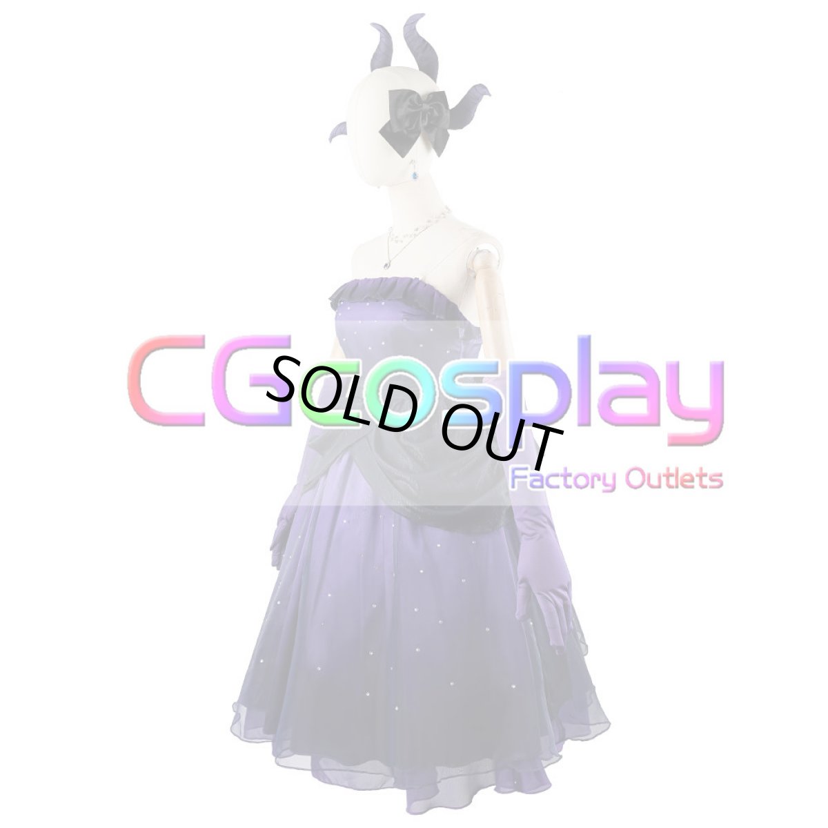 画像12: 「一部在庫」ブルーアーカイブ　空崎ヒナ（ドレス）　コスプレ衣装　イヤリング+ネックレスは追加可 (12)