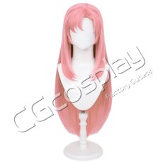 画像1: 機動戦士ガンダムSEED　ラクス・クライン　コスプレウィッグ　コスプレ衣装 (1)