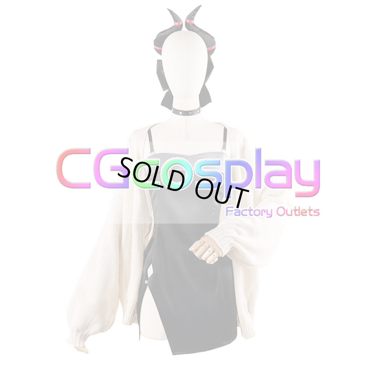 画像4: 「一部在庫」ブルーアーカイブ　鬼方カヨコ（ドレス）　コスプレ衣装 (4)