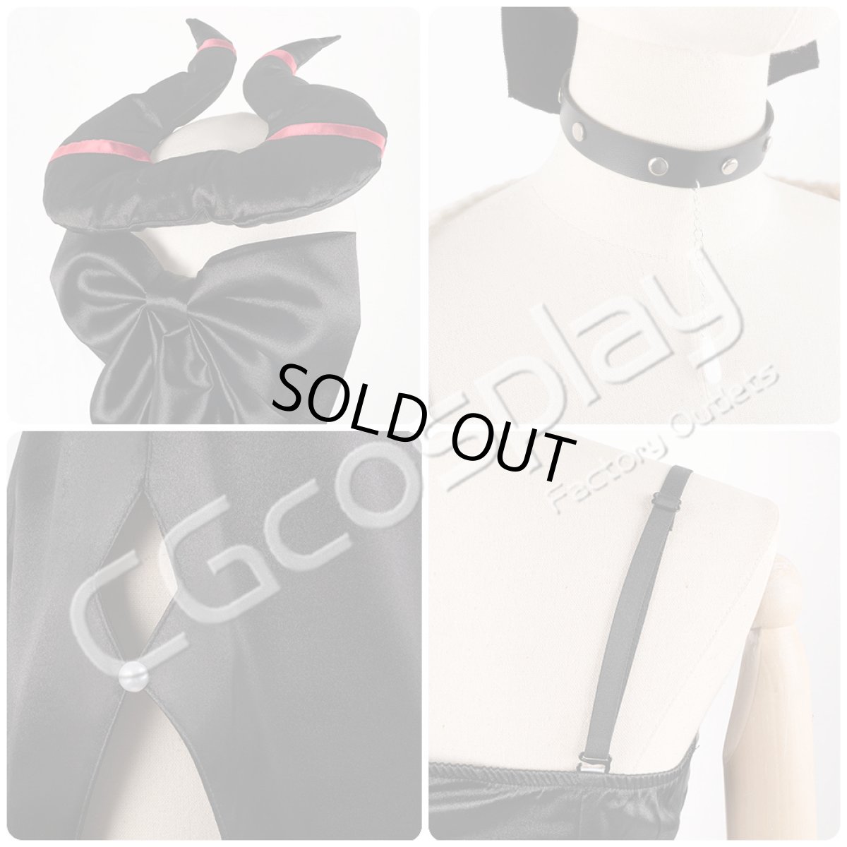 画像9: 「一部在庫」ブルーアーカイブ　鬼方カヨコ（ドレス）　コスプレ衣装 (9)