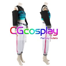 画像2: プロジェクトセカイ カラフルステージ！ feat. 初音ミク　Vivid BAD SQUAD　アライブ・ストリート　Brand New Style　白石 杏　コスプレ衣装 (2)
