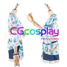 画像11: 「一部在庫」ラブライブ！蓮ノ空女学院スクールアイドルクラブ　日野下花帆　乙宗梢　村野さやか　夕霧綴理　大沢瑠璃乃　藤島慈　全員　夏めきペイン　コスプレ衣装 (11)