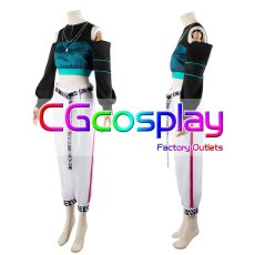 画像3: プロジェクトセカイ カラフルステージ！ feat. 初音ミク　Vivid BAD SQUAD　アライブ・ストリート　Brand New Style　白石 杏　コスプレ衣装 (3)