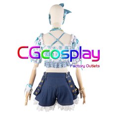 画像19: 「一部在庫」ラブライブ！蓮ノ空女学院スクールアイドルクラブ　日野下花帆　乙宗梢　村野さやか　夕霧綴理　大沢瑠璃乃　藤島慈　全員　夏めきペイン　コスプレ衣装 (19)