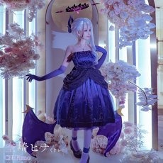 画像2: 「一部在庫」ブルーアーカイブ　空崎ヒナ（ドレス）　コスプレ衣装　イヤリング+ネックレスは追加可 (2)