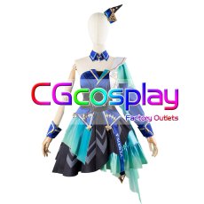 画像4: 「一部在庫」ウマ娘プリティーダービー　ヴィルシーナ　勝負服　コスプレ衣装 (4)