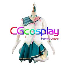 画像1: プロジェクトセカイ カラフルステージ！ feat. 初音ミク　チューン・ショウタイム　草薙 寧々　コスプレ衣装 (1)