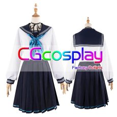画像4: ブルーアーカイブ　桐生キキョウ　コスプレ衣装 (4)