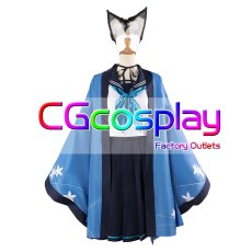 画像1: ブルーアーカイブ　桐生キキョウ　コスプレ衣装 (1)