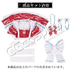 画像8: バーチャルYouTuber　Vtuber　赤見かるび　コスプレ衣装 (8)