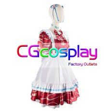 画像2: バーチャルYouTuber　Vtuber　赤見かるび　コスプレ衣装 (2)