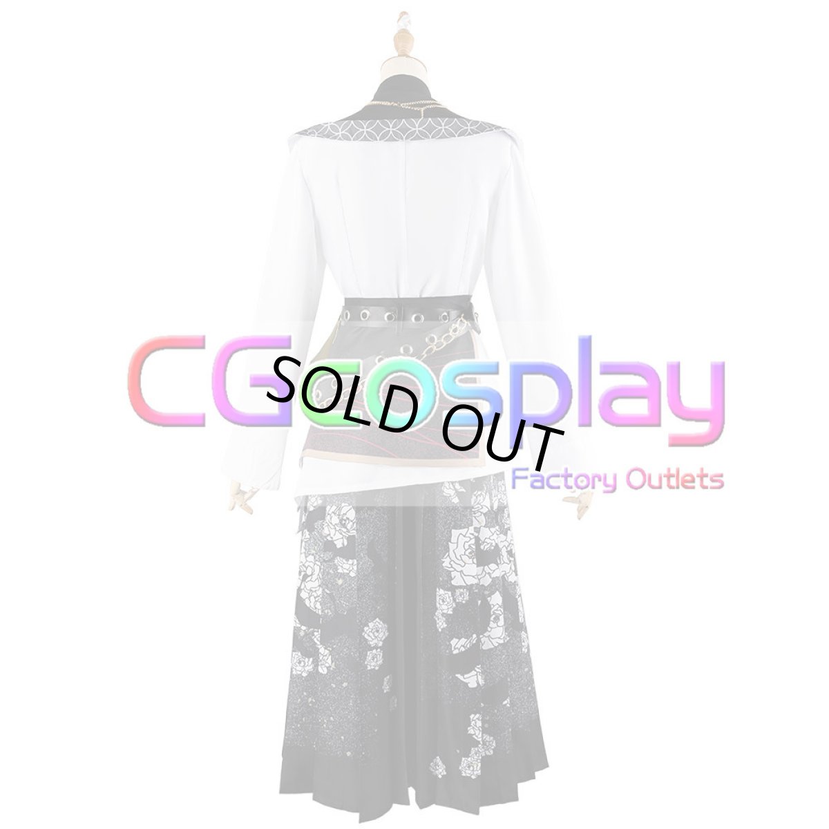 画像7: 「一部在庫」プロジェクトセカイ カラフルステージ！ feat. 初音ミク　少しの恥ずかしさと　日野森志歩　和風ロックファッション　コスプレ衣装 (7)