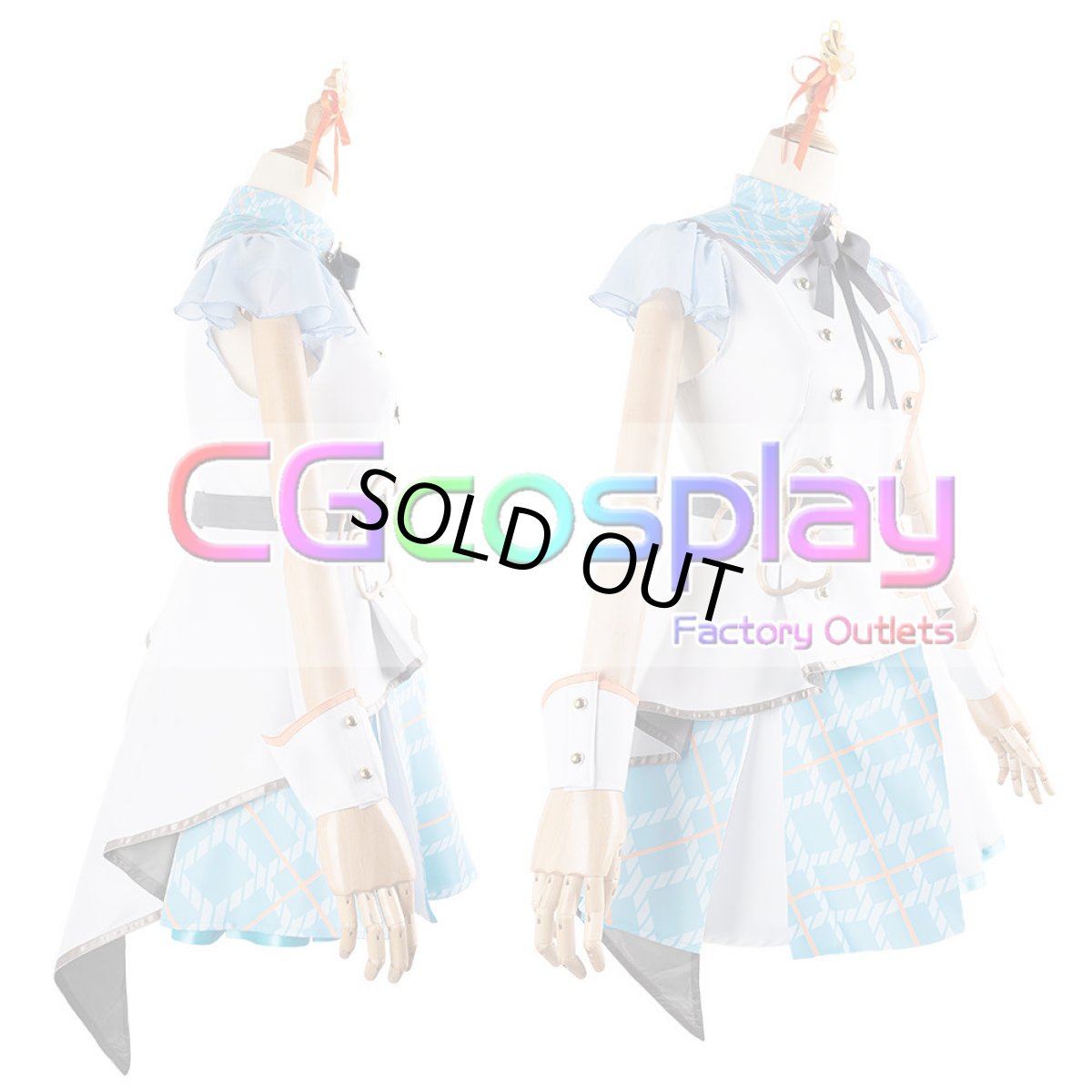 画像8: 「一部在庫」プロジェクトセカイ カラフルステージ！ feat. 初音ミク　MORE MORE JUMP！　3rd ANNIVERSARY　花里みのり　日野森雫　桃井愛莉　桐谷遥　コスプレ衣装 (8)