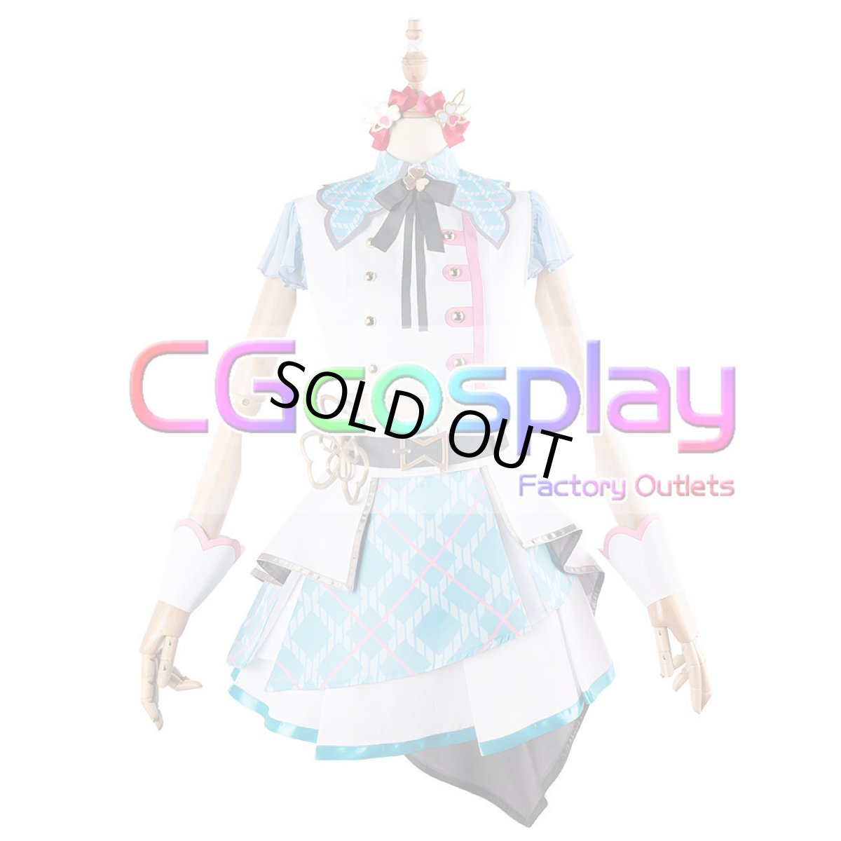 画像12: 「一部在庫」プロジェクトセカイ カラフルステージ！ feat. 初音ミク　MORE MORE JUMP！　3rd ANNIVERSARY　花里みのり　日野森雫　桃井愛莉　桐谷遥　コスプレ衣装 (12)