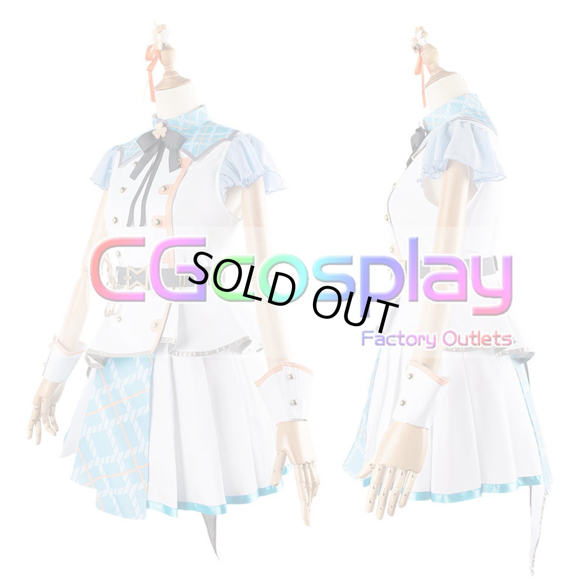 画像9: 「一部在庫」プロジェクトセカイ カラフルステージ！ feat. 初音ミク　MORE MORE JUMP！　3rd ANNIVERSARY　花里みのり　日野森雫　桃井愛莉　桐谷遥　コスプレ衣装 (9)