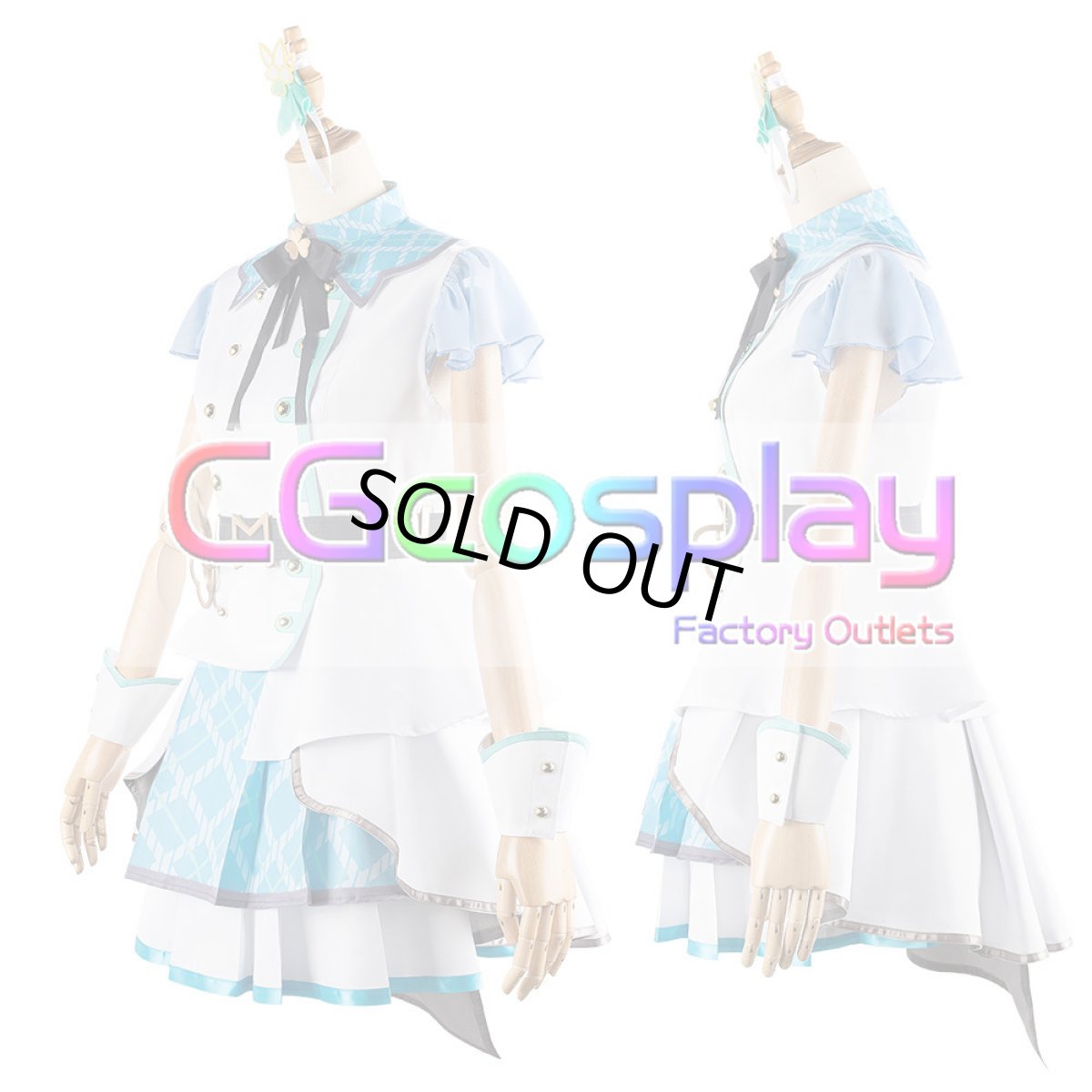 画像20: 「一部在庫」プロジェクトセカイ カラフルステージ！ feat. 初音ミク　MORE MORE JUMP！　3rd ANNIVERSARY　花里みのり　日野森雫　桃井愛莉　桐谷遥　コスプレ衣装 (20)