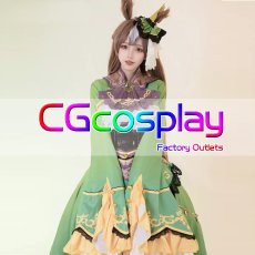 画像2: ウマ娘プリティーダービー　Umamusume: Pretty Derby　ウマ娘　サトノダイヤモンドー　勝負服　コスプレ衣装 (2)
