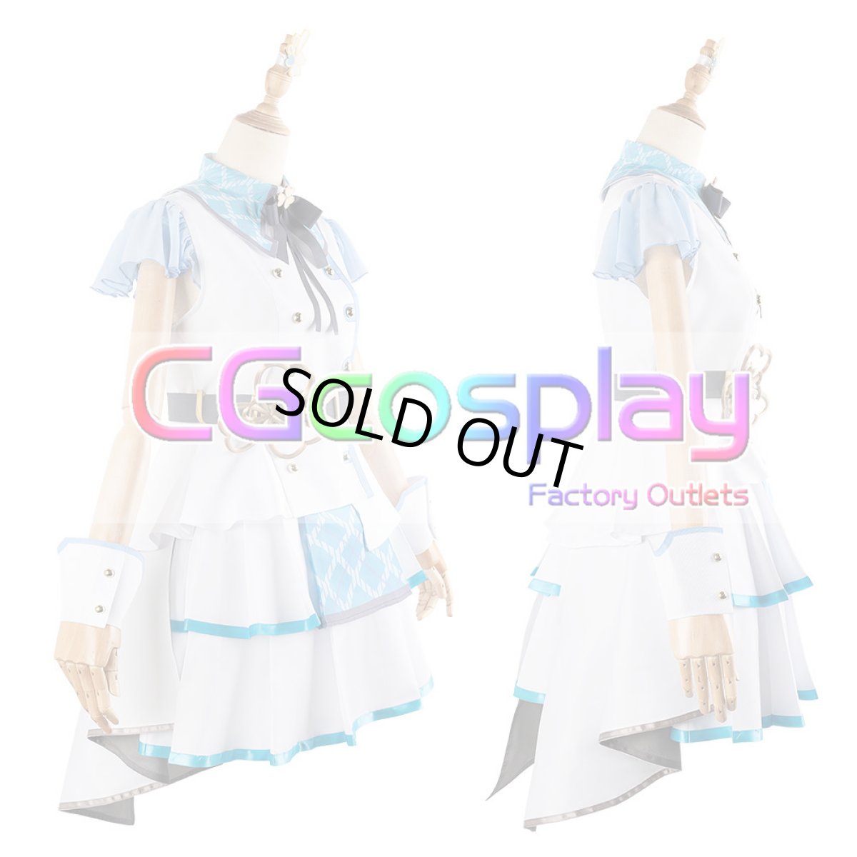 画像25: 「一部在庫」プロジェクトセカイ カラフルステージ！ feat. 初音ミク　MORE MORE JUMP！　3rd ANNIVERSARY　花里みのり　日野森雫　桃井愛莉　桐谷遥　コスプレ衣装 (25)