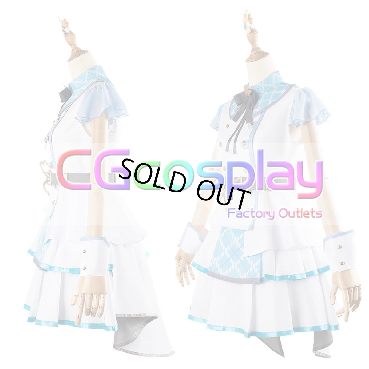 画像26: 「一部在庫」プロジェクトセカイ カラフルステージ！ feat. 初音ミク　MORE MORE JUMP！　3rd ANNIVERSARY　花里みのり　日野森雫　桃井愛莉　桐谷遥　コスプレ衣装 (26)