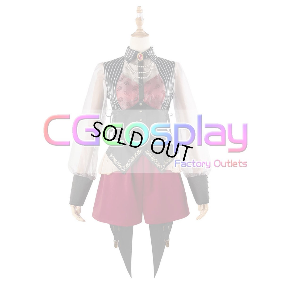 画像43: 「一部在庫」「Ave Mujica」　Ave Mujica 1st LIVE「Perdere Omnia」　ドロリス/三角初華　モーティス/若葉睦　ティモリス/八幡海鈴　アモーリス/祐天寺にゃむ　オブリビオニス/豊川祥子　コスプレ衣装 (43)