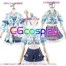 画像1: 「一部在庫」ラブライブ！蓮ノ空女学院スクールアイドルクラブ　日野下花帆　乙宗梢　村野さやか　夕霧綴理　大沢瑠璃乃　藤島慈　全員　夏めきペイン　コスプレ衣装 (1)