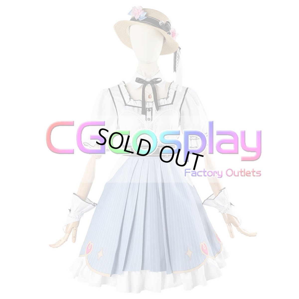 画像4: 「一部在庫」バーチャルYouTuber　Vtuber　さくらみこ　2024誕生日記念衣装　コスプレ衣装 (4)