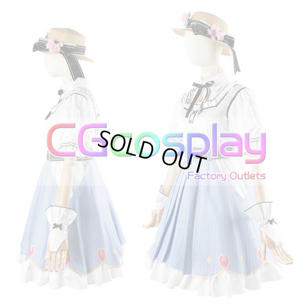 画像6: 「一部在庫」バーチャルYouTuber　Vtuber　さくらみこ　2024誕生日記念衣装　コスプレ衣装 (6)