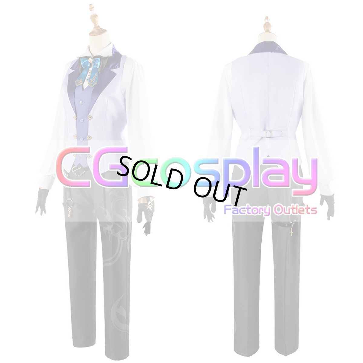 画像5: 「一部在庫」バーチャルYouTuber　Vtuber　3SKM　コスプレ衣装 (5)