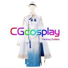 画像9: 「一部在庫」バーチャルYouTuber　Vtuber　星街すいせい　新衣装　東洋風スーツ衣装　白＆黒ver.　コスプレ衣装 (9)