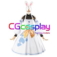 画像4: 「一部在庫」バーチャルYouTuber　Vtuber　ホロライブ　兎田ぺこら　マミー　コスプレ衣装 (4)