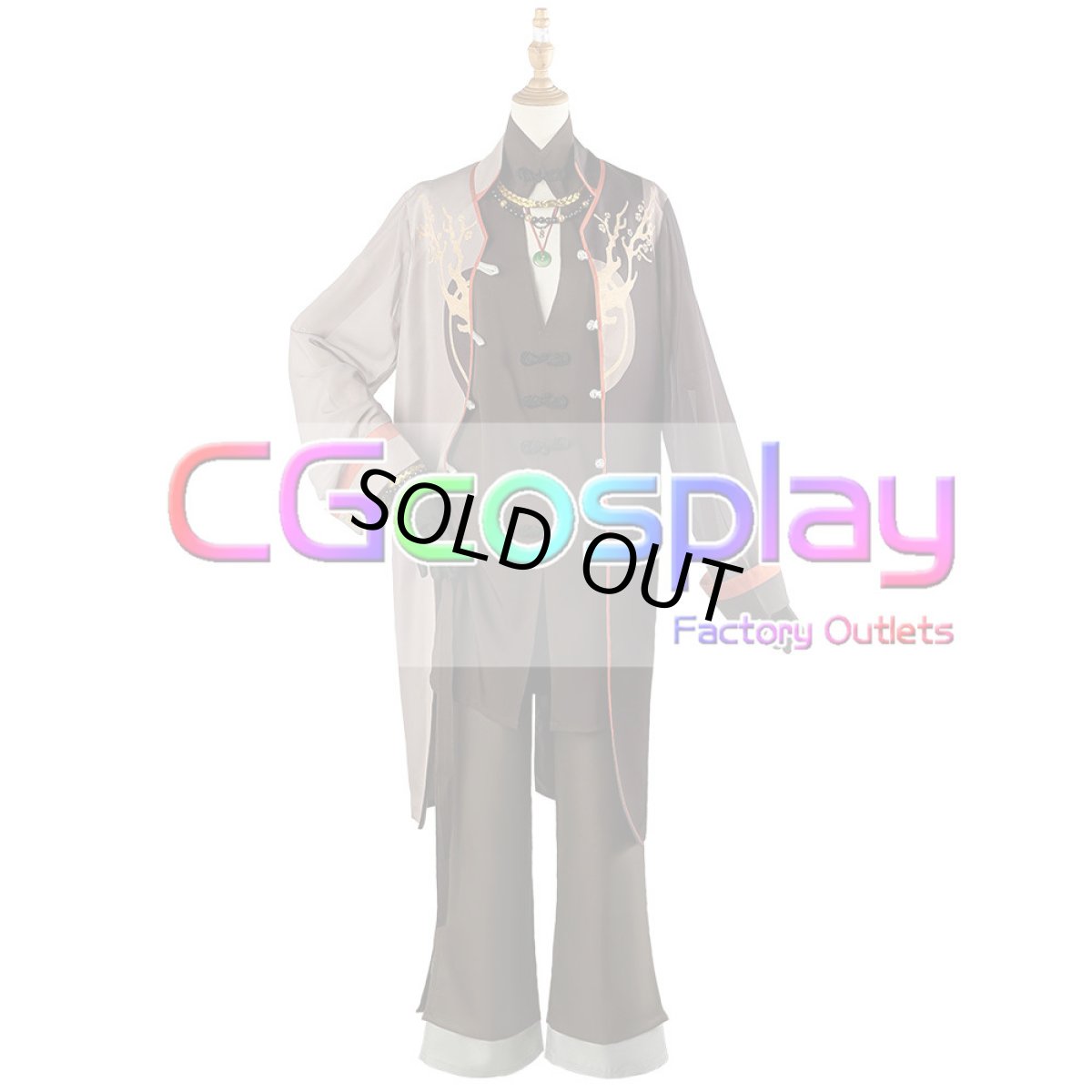 画像2: 50％off　在庫品（翌日発送）　（男性用XLサイズ）　18TRIP（エイティーントリップ）　朝班「R1ze」　 鹿礼光　コスプレ衣装 (2)