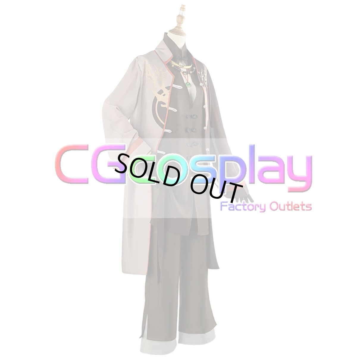 画像3: 50％off　在庫品（翌日発送）　（男性用XLサイズ）　18TRIP（エイティーントリップ）　朝班「R1ze」　 鹿礼光　コスプレ衣装 (3)