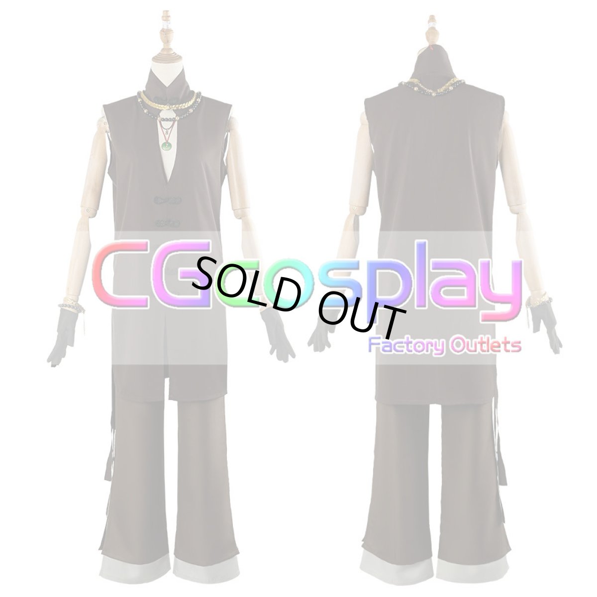 画像6: 50％off　在庫品（翌日発送）　（男性用XLサイズ）　18TRIP（エイティーントリップ）　朝班「R1ze」　 鹿礼光　コスプレ衣装 (6)