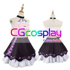 画像8: 「一部在庫」バーチャルYouTuber　Vtuber　メイド服　Maria　コスプレ衣装 (8)