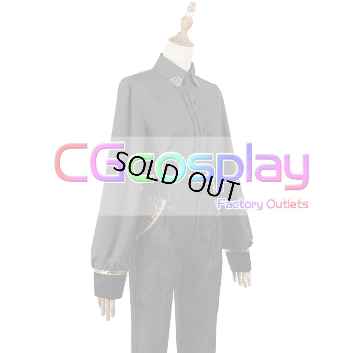 画像7: 「一部在庫」プロジェクトセカイ カラフルステージ！ feat. 初音ミク　うたかたの安らぎ　深淵に立つ騎士装束　朝比奈まふゆ　コスプレ衣装 (7)