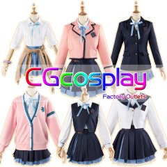 学園アイドルマスター　学マス　初星学園 　花海咲季　 姫崎莉波　葛城リーリヤ　紫雲清夏　秦谷美鈴　花海佑芽　倉本千奈　十王星南　月村手毬　藤田ことね　コスプレ衣装