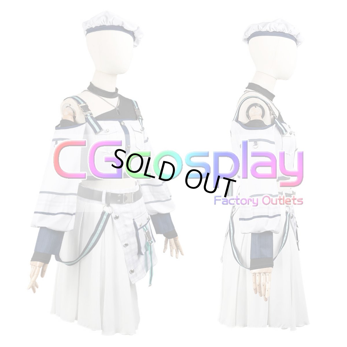 画像7: 「一部在庫」It's MyGO!!!!! 　要楽奈　コインパーキングの猫　コスプレ衣装 (7)