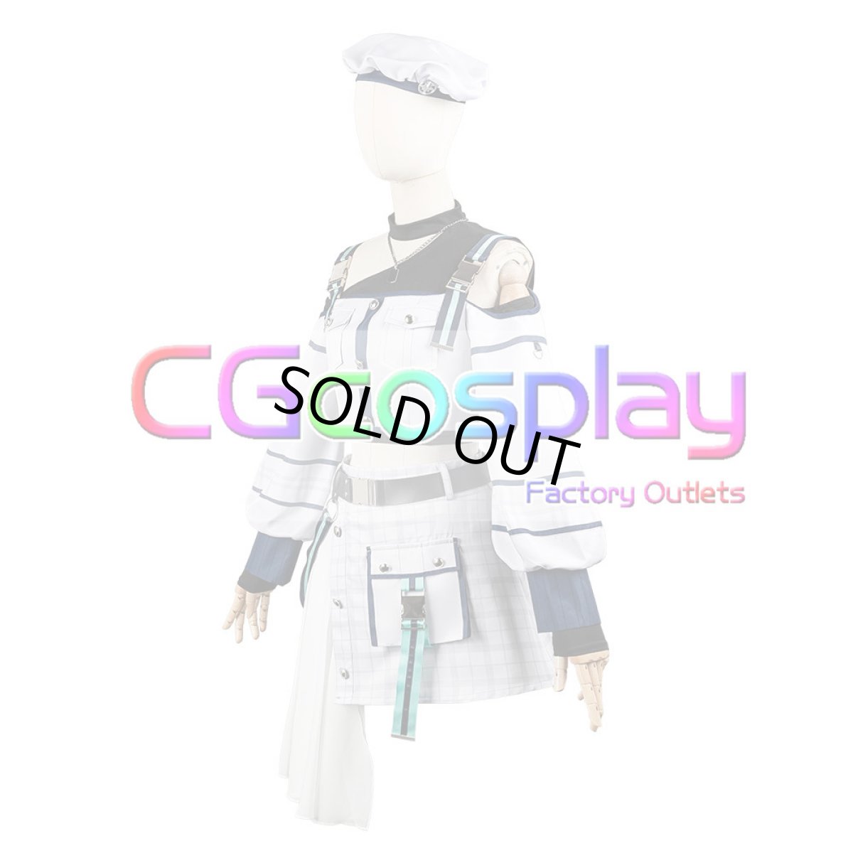 画像6: 「一部在庫」It's MyGO!!!!! 　要楽奈　コインパーキングの猫　コスプレ衣装 (6)