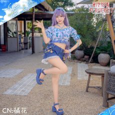 画像3: 「一部在庫」ラブライブ！蓮ノ空女学院スクールアイドルクラブ　日野下花帆　乙宗梢　村野さやか　夕霧綴理　大沢瑠璃乃　藤島慈　全員　夏めきペイン　コスプレ衣装 (3)
