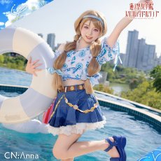 画像7: 「一部在庫」ラブライブ！蓮ノ空女学院スクールアイドルクラブ　日野下花帆　乙宗梢　村野さやか　夕霧綴理　大沢瑠璃乃　藤島慈　全員　夏めきペイン　コスプレ衣装 (7)