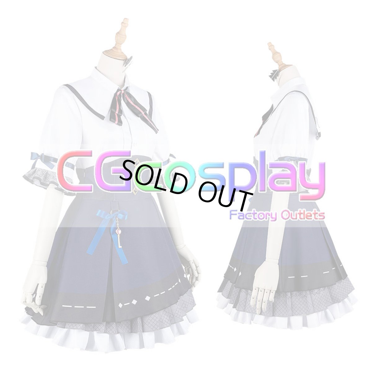 画像9: 「一部在庫」プロジェクトセカイ カラフルステージ！ feat. 初音ミク　変わるかもしれない日常　ブライト・トラッド　桐谷遥　コスプレ衣装 (9)