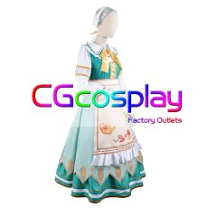 画像8: 「一部在庫」ウマ娘プリティーダービー　Yummy Dreamy Fairy　ライスシャワー　コスプレ衣装 (8)