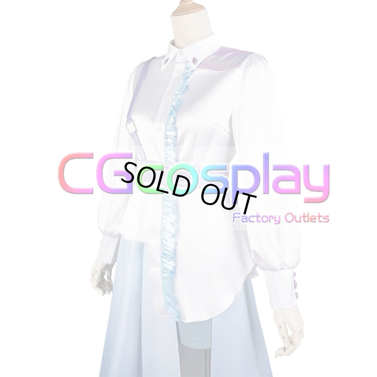 画像9: 「一部在庫」学園アイドルマスター　学マス　Fluorite　有村麻央　コスプレ衣装 (9)