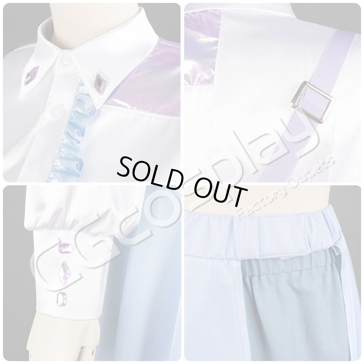 画像12: 「一部在庫」学園アイドルマスター　学マス　Fluorite　有村麻央　コスプレ衣装 (12)