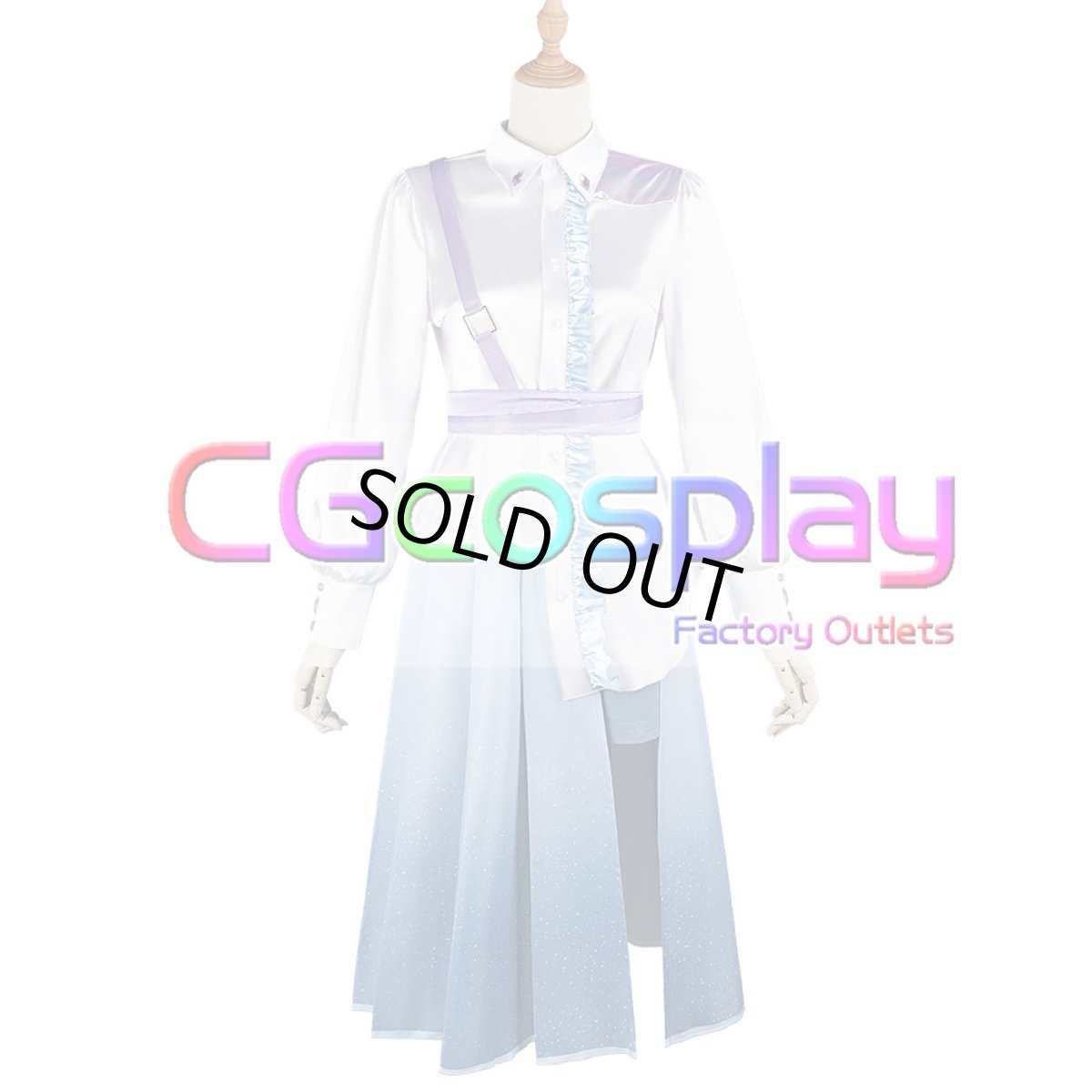 画像7: 「一部在庫」学園アイドルマスター　学マス　Fluorite　有村麻央　コスプレ衣装 (7)