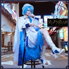 画像6: 「一部在庫」バーチャルYouTuber　Vtuber　星街すいせい　新衣装　東洋風スーツ衣装　白＆黒ver.　コスプレ衣装 (6)