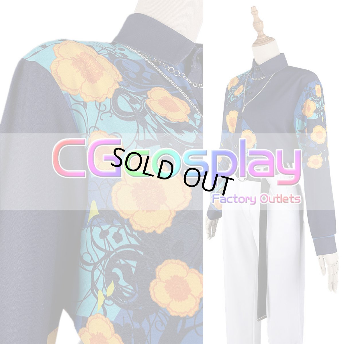 画像5: 「一部在庫」プロジェクトセカイ カラフルステージ！ feat. 初音ミク　[枷は、鍵に]青柳冬弥　Color the past　コスプレ衣装 (5)