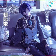 画像1: 「一部在庫」プロジェクトセカイ カラフルステージ！ feat. 初音ミク　うたかたの安らぎ　深淵に立つ騎士装束　朝比奈まふゆ　コスプレ衣装 (1)